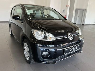 Gebraucht VW up! move up! 60 PS (44 kW) 2019 Schwarz Kleinwagen