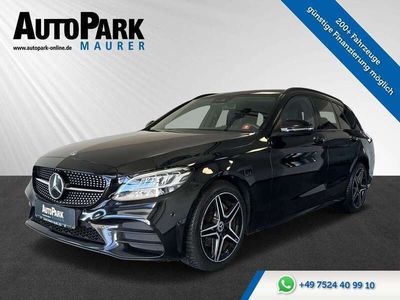 gebraucht Mercedes C200 T d AMG-Line*Distronic*Spur*TOtwinkel