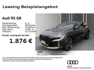 Neu Audi RS Q8 Performance 640 PS (470 kW) 2025 Grau SUV