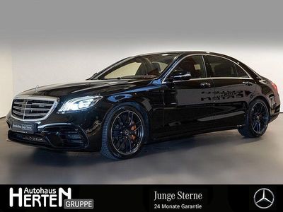 Lack obsidianschwarz met Gebraucht 2018 Mercedes S63 AMG AMG Limousine | 92.900 € (Teuer)
