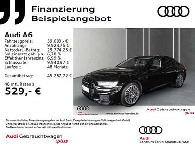 Gebraucht Audi A6 S-Line 367 PS (269 kW) 2021 Schwarz Limousine