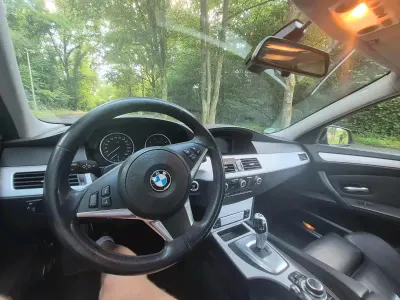 Gebraucht BMW 523 Advantage 2009 Schwarz Limousine