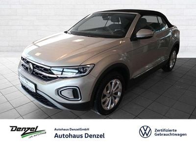 Gebraucht VW T-Roc Cabriolet Style 110 PS (80 kW) 2022 Silber Cabrio