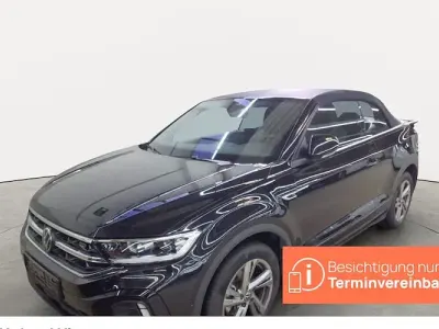 Brugt VW T-Roc Cabriolet R-line 150 HK (110 kW) 2025 Sort Cabriolet