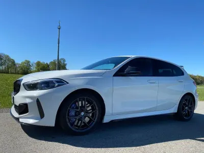 Brugt BMW M135 Comfort Edition 306 HK (225 kW) 2020 Hvid Hatchback