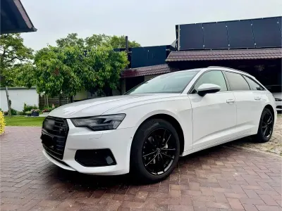 Gebraucht Audi A6 Black Edition 204 PS (150 kW) 2021 Weiß Kombi