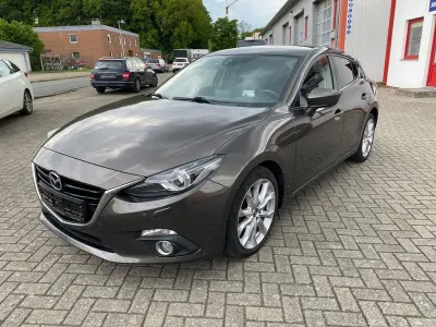 Gebraucht Mazda 3 Sports-Line 150 PS (110 kW) 2014 Braun Limousine