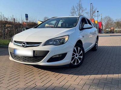 Gebraucht Opel Astra Eco 110 PS (80 kW) 2014 Weiß Kombi