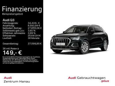 Gebraucht Audi Q3 Advanced Plus 150 PS (110 kW) 2025 Mythosschwarz metallic SUV