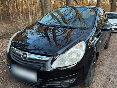 Usata Opel Corsa Edition 90 CV (66 kW) 2009 Nero Utilitaria
