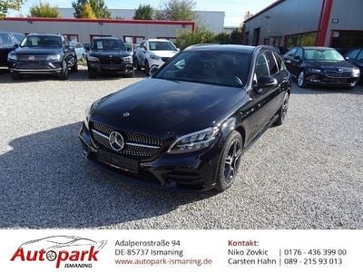 Gebraucht Mercedes C200 AMG 184 PS (135 kW) 2020 Obsidianschwarz  metalliclack Kombi