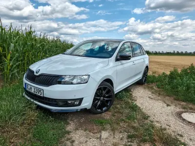 Gebraucht Skoda Rapid Monte Carlo 110 PS (80 kW) 2017 Weiß Kleinwagen