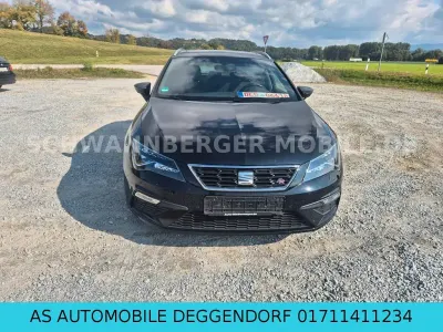 Usado Seat Leon ST FR 150 HP (110 kW) 2020 Preto Carrinha