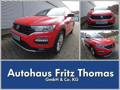 Usata VW T-Roc Sport 150 CV (110 kW) 2021 Rosso SUV