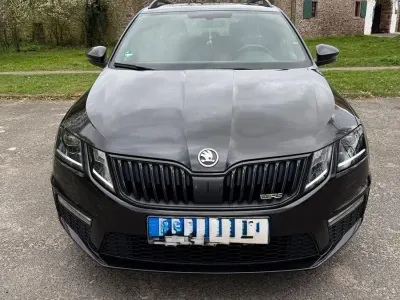 Brugt Skoda Octavia RS 185 HK (136 kW) 2019 Sort Stationcar