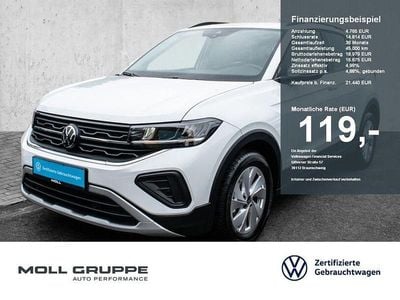 Weiß Gebraucht 2025 VW T-Cross Life SUV | 21.440 € (Superpreis)