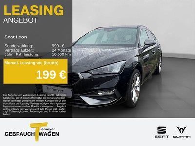 Usata Seat Leon FR 150 CV (110 kW) 2025 Nero Berlina