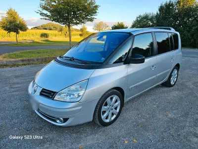 Gebraucht Renault Espace 150 PS (110 kW) 2012 Silber Van / Kleinbus