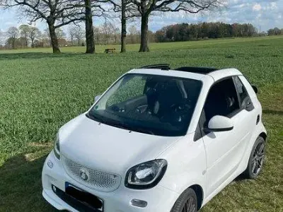 Gebraucht Smart ForTwo Cabrio Brabus 90 PS (66 kW) 2017 Weiß Cabrio