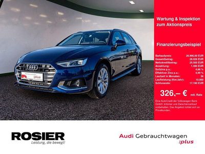 Blau / navarrablau (metallic) Gebraucht 2022 Audi A4 Advanced Kombi | 26.990 € (Guter Preis)