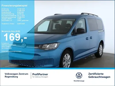 Gebraucht VW Caddy Maxi Life Life 116 PS (85 kW) 2025 Costa azul metallic Van / Kleinbus