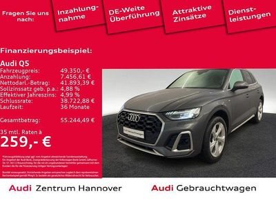Gebraucht Audi Q5 Ambiente 204 PS (150 kW) 2024 6y daytonagrau perleffekt (metallic) SUV