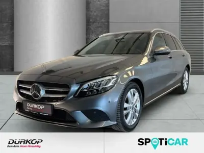 Gebraucht Mercedes C180 Avantgarde 156 PS (114 kW) 2019 Selenitgrau  metalliclack (metallic) Kombi