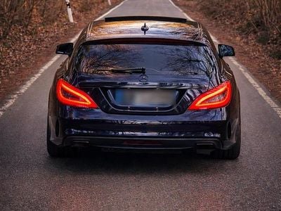 Usata Mercedes CLS250 Shooting Brake AMG 204 CV (150 kW) 2013 Blu Station wagon