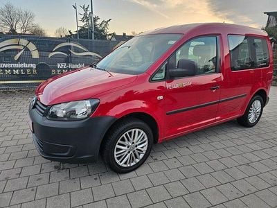 Gebraucht VW Caddy 86 PS (63 kW) 2012 Rot Van / Kleinbus
