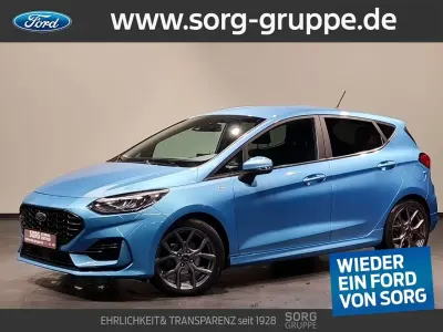 Gebraucht Ford Fiesta ST-Line 125 PS (91 kW) 2022 Blau, boundless blue metallic Kleinwagen