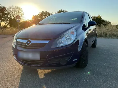 Gebraucht Opel Corsa Edition 69 PS (50 kW) 2010 Blau Kleinwagen