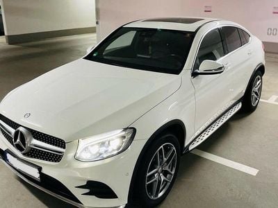 Gebraucht Mercedes GLC250 AMG line 204 PS (150 kW) 2017 Weiß Coupé