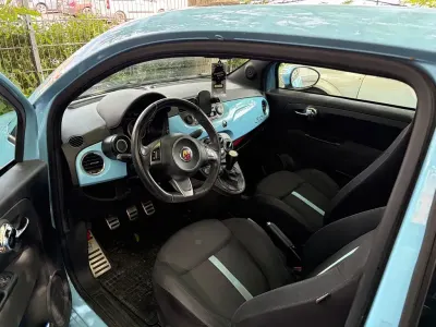 Gebraucht Abarth 500 Custom 135 PS (99 kW) 2013 Blau Kleinwagen