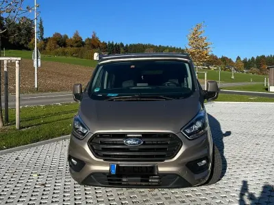 Gebraucht Ford Transit Custom Nugget 170 PS (125 kW) 2019 Silber Van / Kleinbus