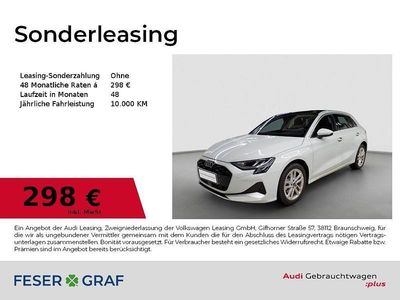 Gebraucht Audi A3 Ambiente 116 PS (85 kW) 2025 Gletscherweiß Limousine