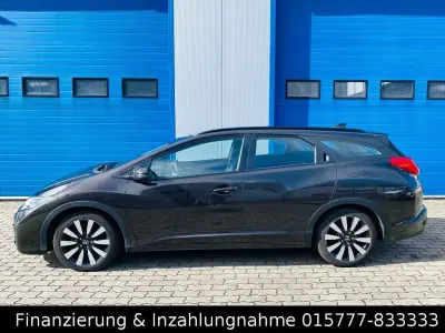 Brugt Honda Civic 141 HK (103 kW) 2015 Brun Stationcar