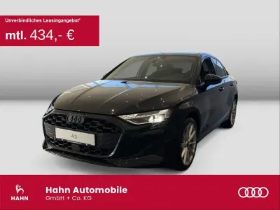 Nowe Audi A3 Advanced 150 KM (110 kW) 2025 Czarny Sedan/Limuzyna