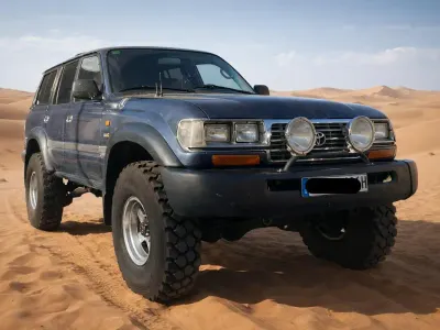 Gebraucht Toyota Land Cruiser 160 PS (117 kW) 1990 Blau SUV