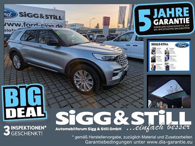 Gebraucht Ford Explorer Platinum 457 PS (336 kW) 2021 Iconicsilber metallic SUV