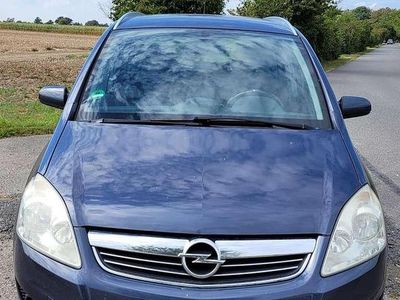 Gebraucht Opel Zafira Edition 116 PS (85 kW) 2009 Blau Van / Kleinbus