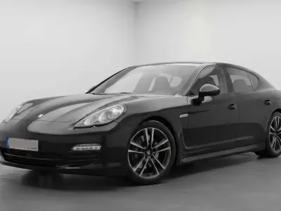 Gebraucht Porsche Panamera Diesel 250 PS (183 kW) 2012 Schwarz Kleinwagen