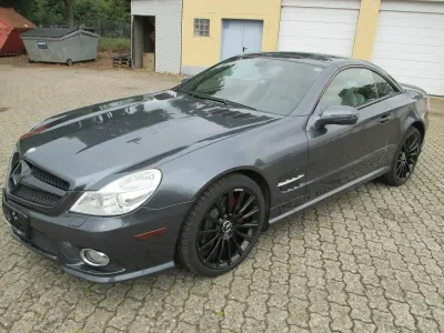 Gebraucht Mercedes SL500 AMG 386 PS (283 kW) 2009 Schwarz Cabrio