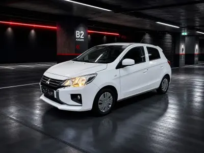 Usata Mitsubishi Space Star Basis 71 CV (52 kW) 2021 Bianco Utilitaria
