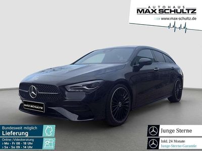 Schwarz Gebraucht 2024 Mercedes CLA200 Shooting Brake AMG Kombi | 36.480 € (Etwas zu teuer)