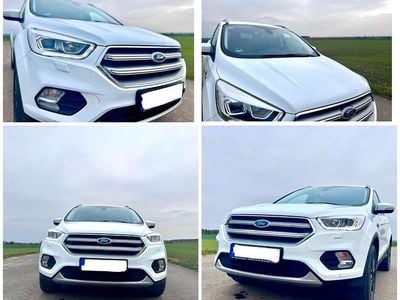 Gebraucht Ford Kuga Titanium 182 PS (133 kW) 2018 Weiß SUV