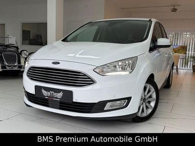 Frozen white Gebraucht 2017 Ford C-MAX Titanium Van / Kleinbus | 12.475 € (Fairer Preis)