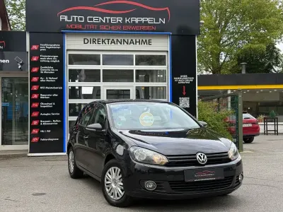 Gebraucht VW Golf VI Trendline 80 PS (58 kW) 2009 Schwarz Kleinwagen