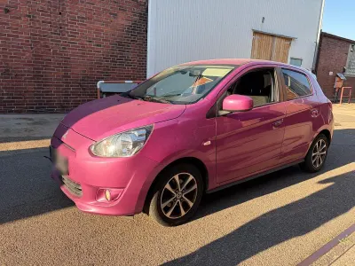 Gebraucht Mitsubishi Space Star 80 PS (58 kW) 2015 Violet Kleinwagen
