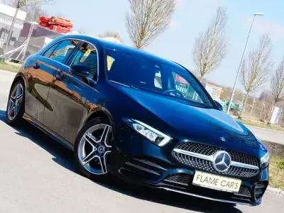 Używany Mercedes A200 AMG line 163 KM (119 kW) 2019 Czarny Sedan/Limuzyna