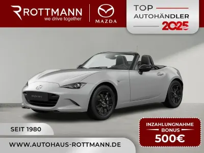 Neu Mazda MX5 136 PS (100 kW) 2026 Grau Cabrio